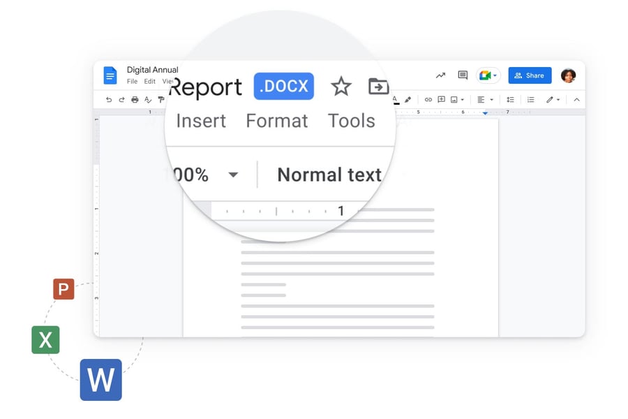 Ferramentas do Google Docs